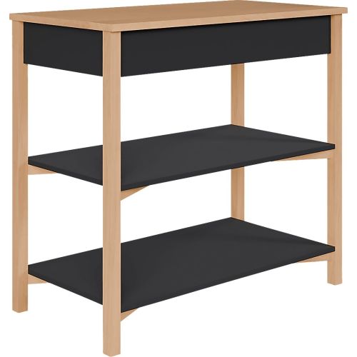 Mosar Black,Oak Black,Colors,Dark Wood,Light Wood Changing Table
