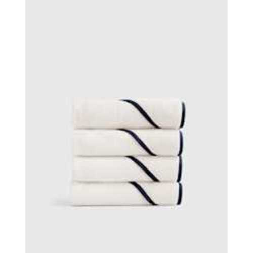 Organic Turkish Cotton Baby Hooded Towel Set 4-Pack in Navy