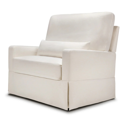 Namesake Crawford Pillowback Chair-And-A-Half Comfort Swivel Glider | Modern Nursery™