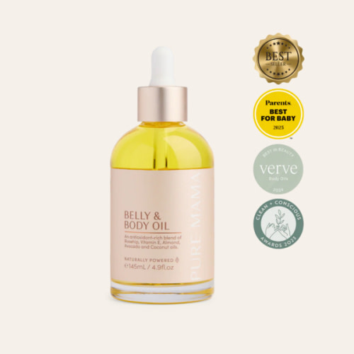 Stretch Mark Belly & Body Oil - 100% Natural – PURE MAMA Skincare