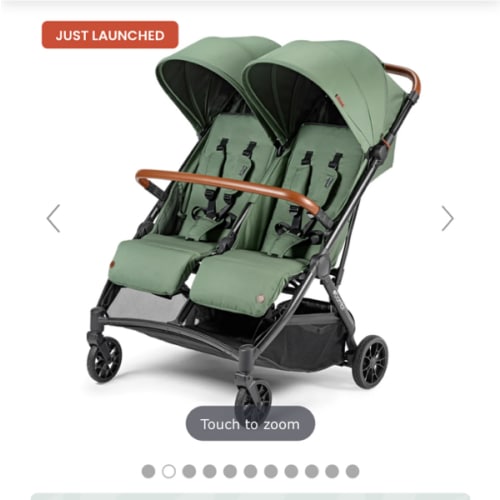 Bēbee Twin Lightweight Double Stroller – Bombi Gear