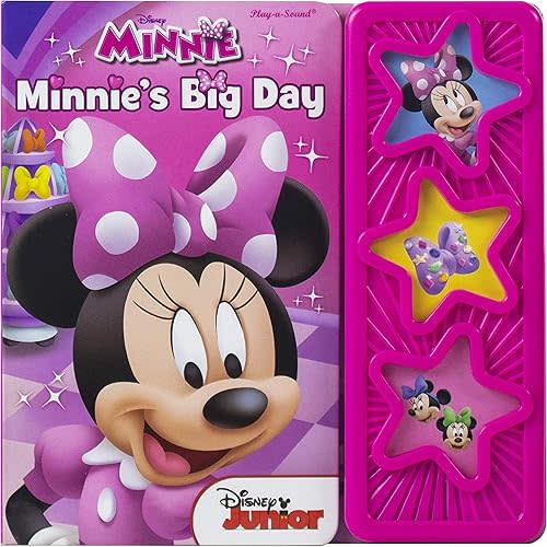 Disney - Minnie's Big Day 3-Button Star Sound Book - Play-a-Sound - PI Kids Board book – Sound Book, November 8, 2016