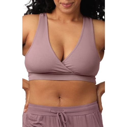 French Terry Racerback Nursing & Sleep Bra - Fits Sizes 30B-46D, Large C/D