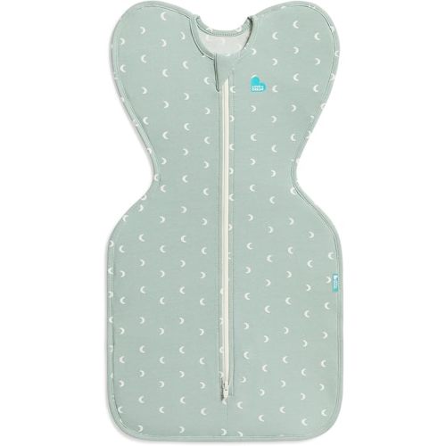 Love to Dream Swaddle UP, Baby Sleep Sack 10. TOG, Self-Soothing Swaddles for Newborns, Improves Sleep, Snug Fit Helps Calm Startle Reflex, Newborn Essentials for Baby, Small 8-13lbs, Moon Olive