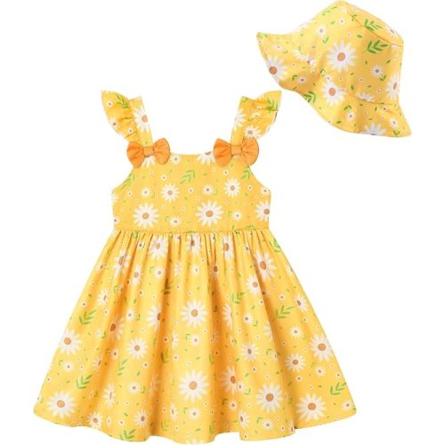 Baby Girl Dress Newborn Girls Summer Boho Dresses Infant Sleeveless Flower Sundress Todddler Baby Clothes