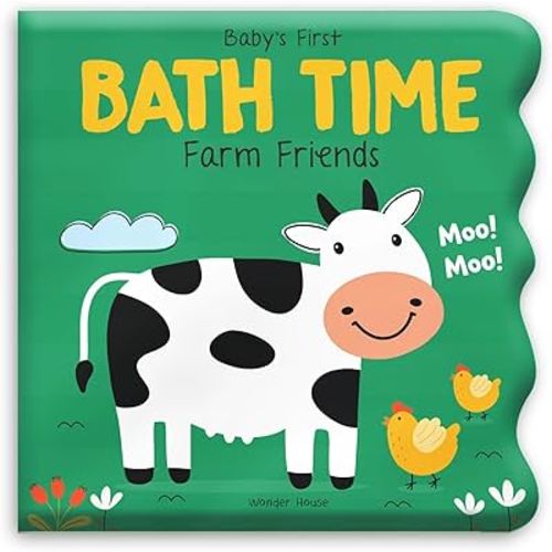 Baby's First Bath Time: Farm Friends