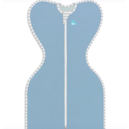Swaddle Up™ 1.0 TOG Cotton Dusty Blue (Small 8-13lbs)