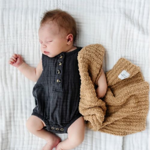 Cloud Muslin™ Bubble Romper - Charcoal