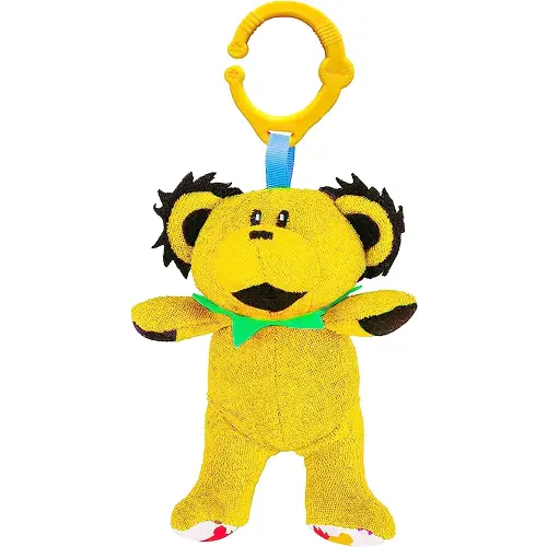 Grateful Dead Dancing Bear, Infant, Interactive Plush Toy & Rattle by daphyls
