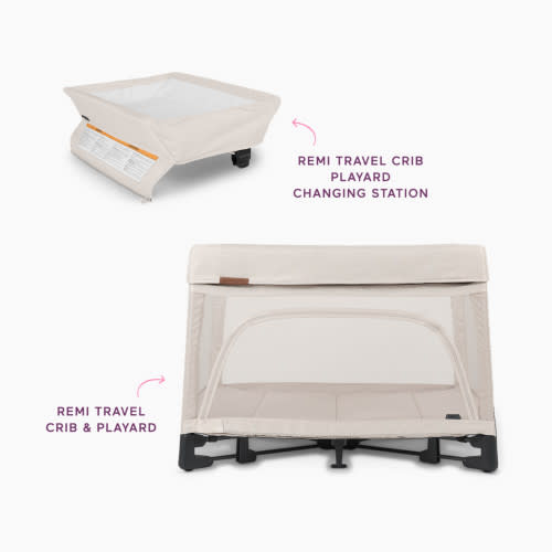UPPAbaby Remi Travel Crib with Care Station - Charlie