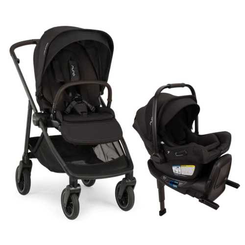 Nuna SWIV + PIPA Aire RX Travel System Bundle - Caviar / Chocolate