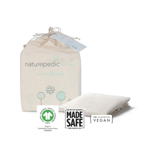 Waterproof Organic Crib Mattress Protector Pad