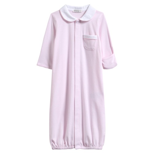 New Beginnings Convertible Pima Cotton Gown, S (0-3m)
