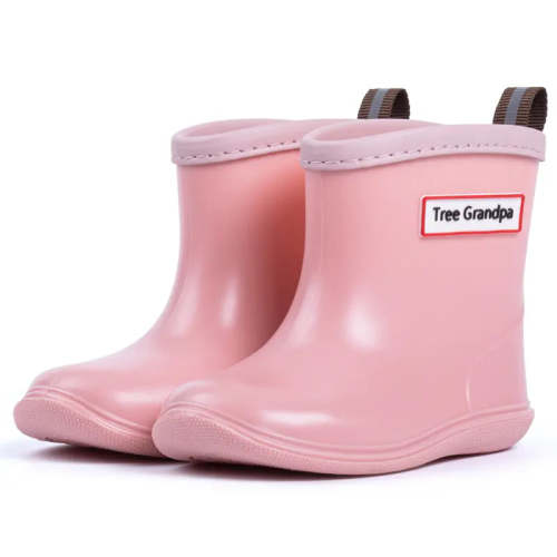 Tree Grandpa Toddler Rainboots | Waterproof & Comfortable for Kids