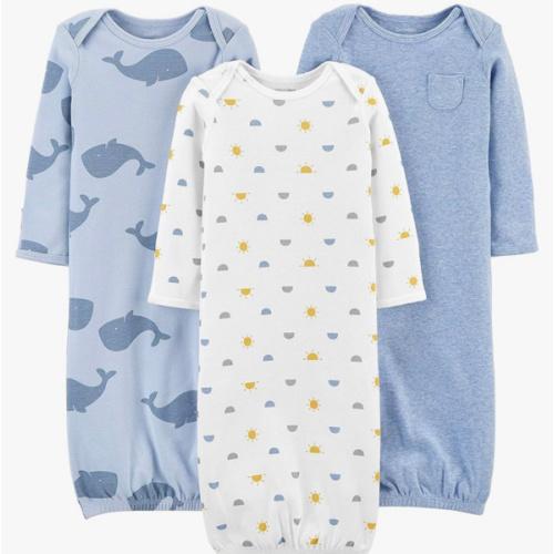 Simple Joys by Carter's Baby Boys 3-pack Cotton Sleeper Gown
