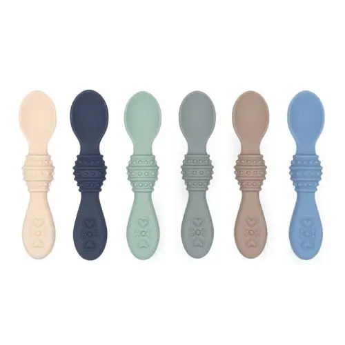 Baby Silicone Spoons | First Stage Infant Spoons