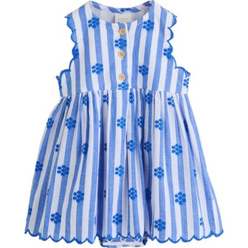 Kids' Stripe Frill Sundress, 0-1M