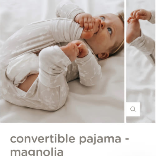 Convertible Pajama - Magnolia