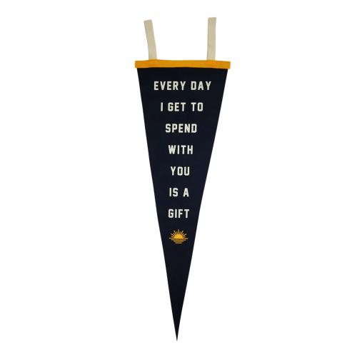 Every Day is a Gift Pennant | Kelle Hampton x Oxford Pennant