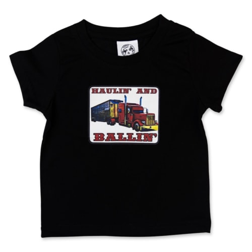 Haulin' and BALLIN' Shirt – Cowkid Clothing Company