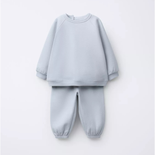BASIC SWEATSHIRT AND JOGGER PANTS SET - Ecru | ZARA Canada