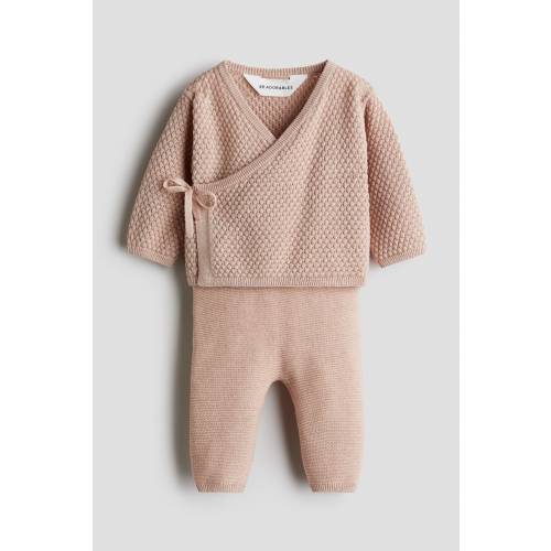 KNIT CARDIGAN & PANTS SET