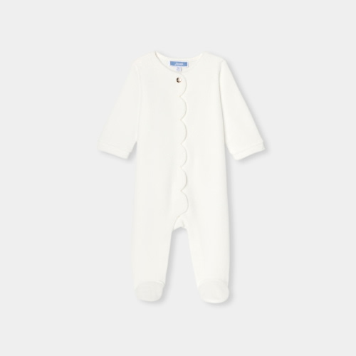 Baby girl velvet pajamas