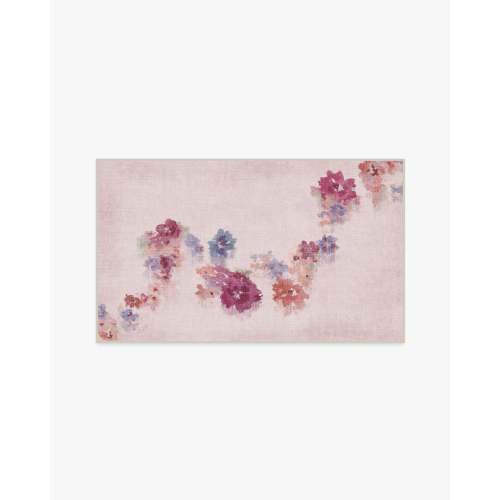 Clara Soft Rose Rug | Ruggable