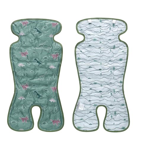 Miracle Baby Gel Car Seat Cooling Pad, Reversible Cooler Mat for Stroller, Summer Seat Liner for Babies(1-Pack)