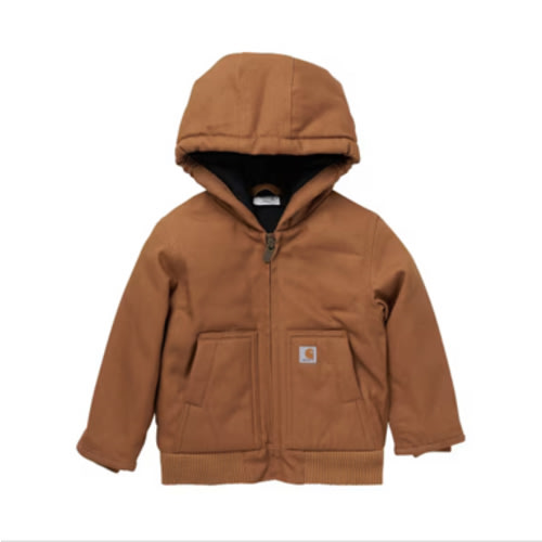 Carhartt Canvas Insulated Hooded Active Jacket for Babies
