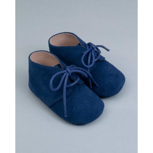Daniel Twilight Suede Crib Shoe – Fleurisse by Spring Flowers
