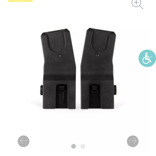 Nia Universal Car Seat Adapters for Newborn Travel