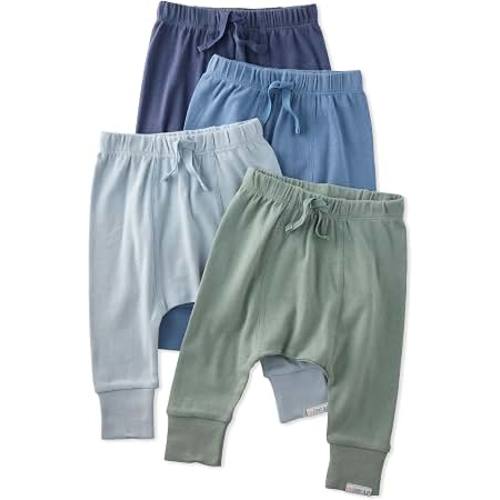Amazon.com: Butterblu Jordan Jogger Pants, Multipack 100% Organic Cotton Bottoms | GOTS Certified Organic Cotton for Baby, Toddler Girls, Boys, Unisex, Machine Washable, Made to Match Colors, Newborn