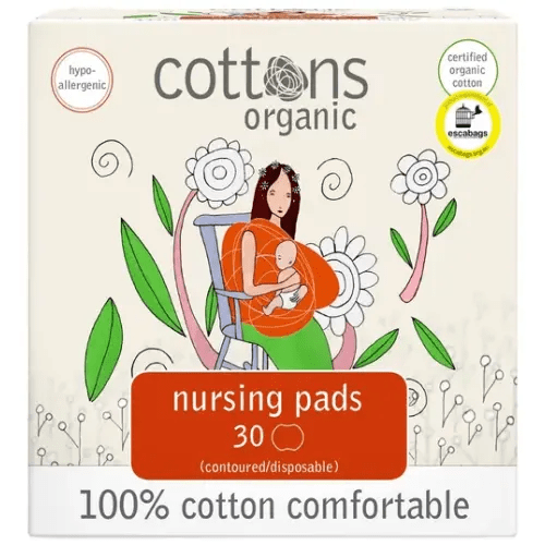 Cottons Breast Pads Disposable 30 Pack | Baby Bunting AU