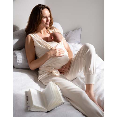 Ecru Cotton Skin to Skin Top | Seraphine