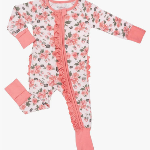 LollyBanks Baby Pajamas for Girls, Viscose from Bamboo Baby Sleeper