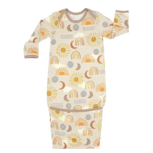 Desert Sunrise Infant Gown - Little Sleepies