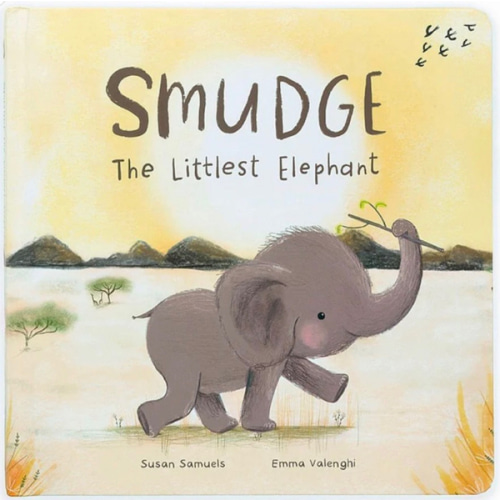 Jellycat Smudge the Littlest Elephant Book | The Baby Cubby