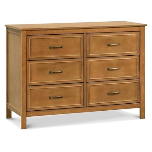 Davinci Charlie 6-Drawer Double Dresser in Chestnut