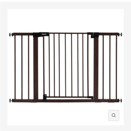 PressGuard P7 | Expandable Baby Gate for Stairs No Drill Pressure Mounted