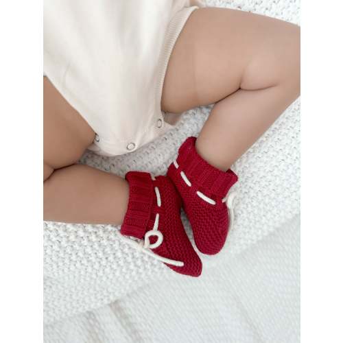Luna + Luca Organic Booties - Holly