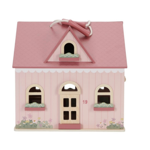 Portable Wooden Dollhouse | Little Dutch | TOCTOC Kids Store