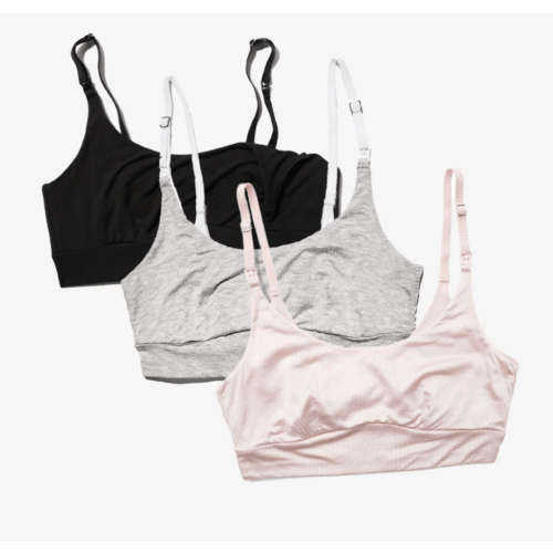 Everything Bra 3-Pack | Soft, Stretchy Maternity & Nursing Bras by Bodily