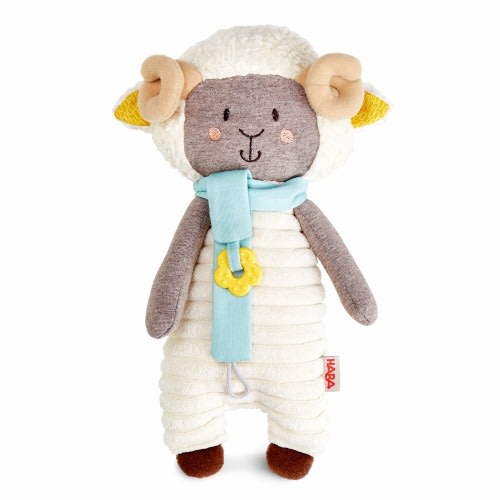 Woolbert the Ram Cuddly Baby Sensory Toy– HABA USA