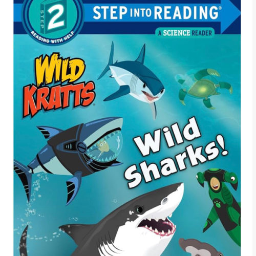 Wild Sharks! (Wild Kratts) (Step into Reading, Step 2)