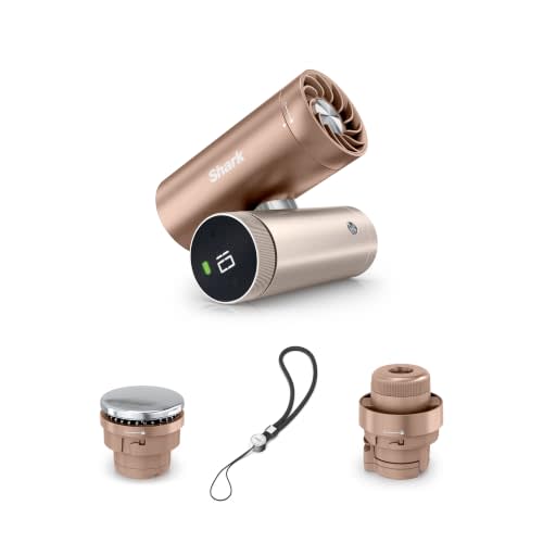 Shark ChillPill 3-in-1 Fan, Mist and Cooling Plate, Iced Latte, FA022BR | 3-in-1 Cooling System, Handheld or Wearable, Drops Skin Temp up to 16°, Indoor + Outdoor Dry-Touch Mist, 10 Speeds