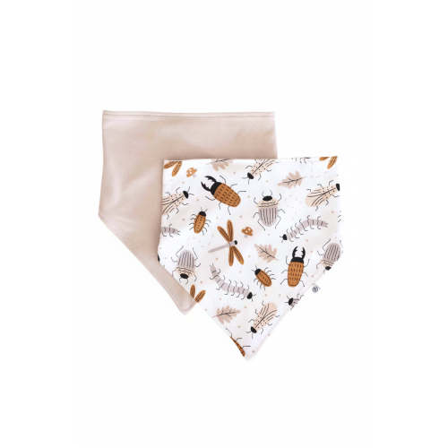 Snuggle Bug 2pc Bandana Bibs