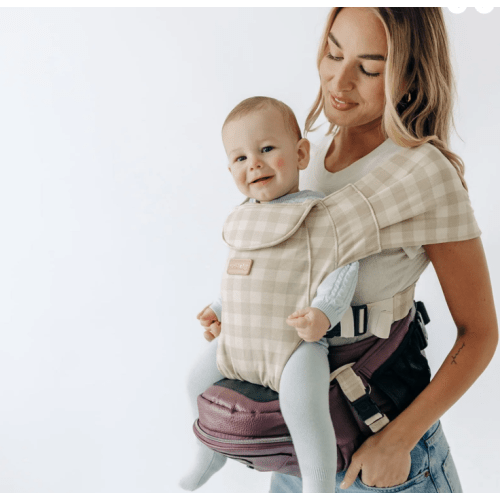 Tushbaby - 2-in-1 Convertible Carrier - Hip Seat + Baby Carrier