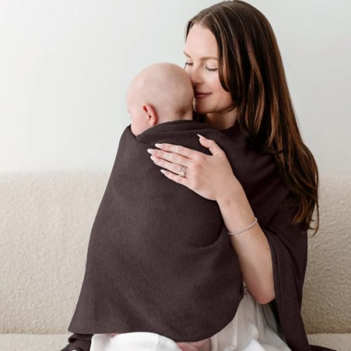 Nestling Baby™ Nursing Cover - Chocolate
