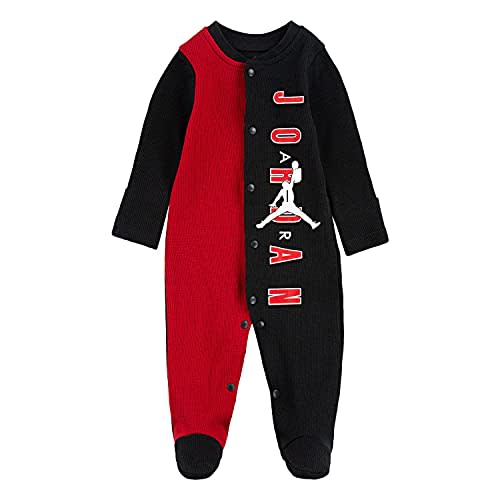 Jordan Baby Boys Half Court Long Sleeve Footed Coverall